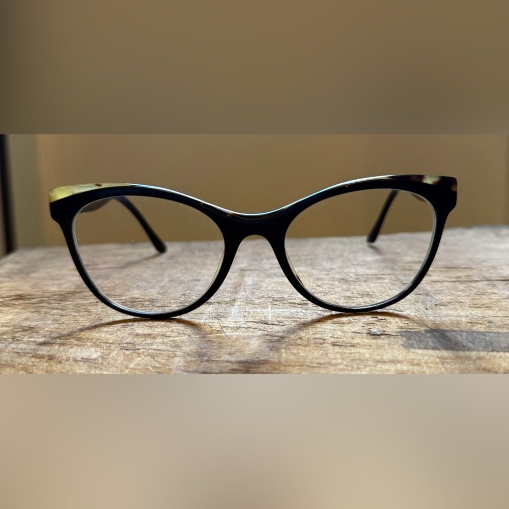 Prada Women’s Black & Tortoise Shell Glasses - Picture 4 of 13
